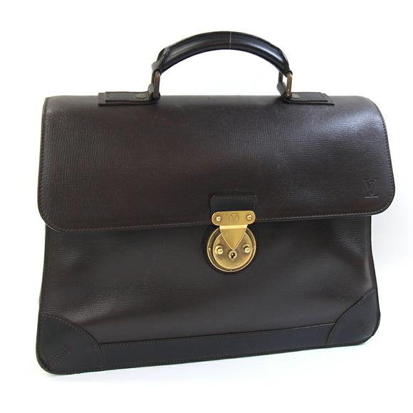 Louis Vuitton Briefcase Business Utah Black Cafe Apache Bag - Picture 1 of 8